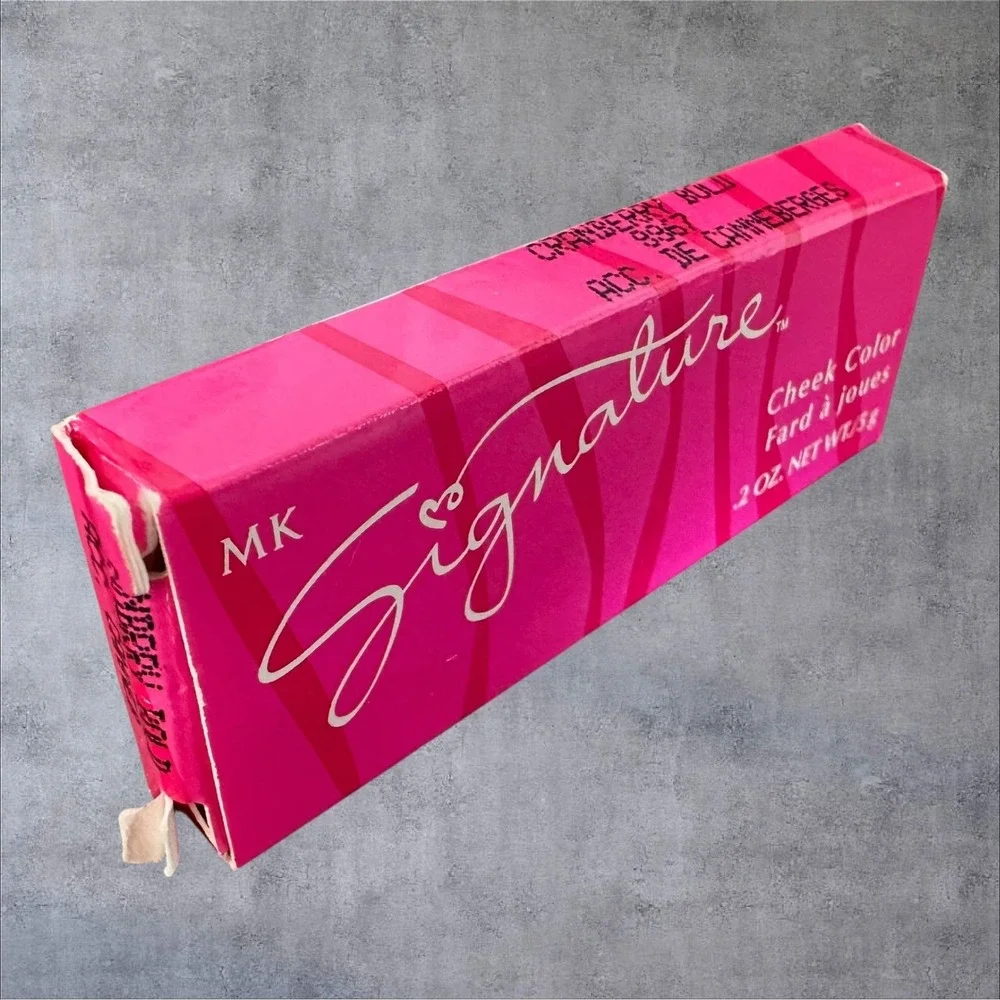 Mary Kay Signature Cheek‎ Color Cranberry Bold 8867 0.2oz New Box Vintage Blush